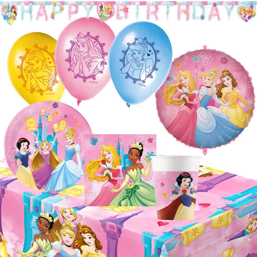Disney Prinsesser Festpakke til 8 – Magisk Fødselsdag!