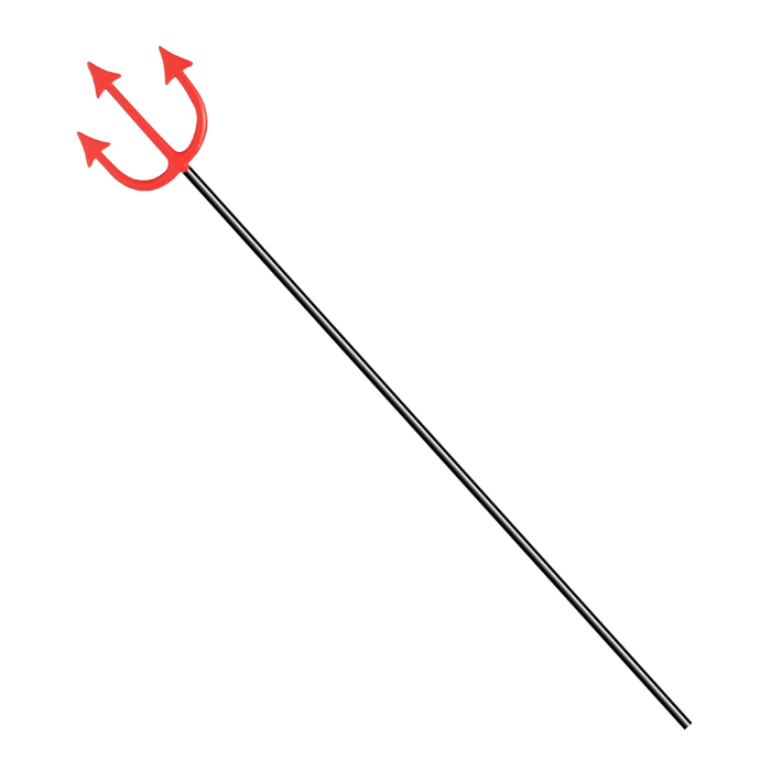 Djævlens Trefork 120 cm – Uundgåeligt til Halloween!