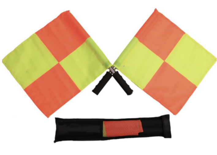 Dommerflag Sæt 2x 45x45