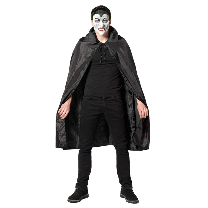 Dracula Kappe - Unisex Sort til Halloween Fest