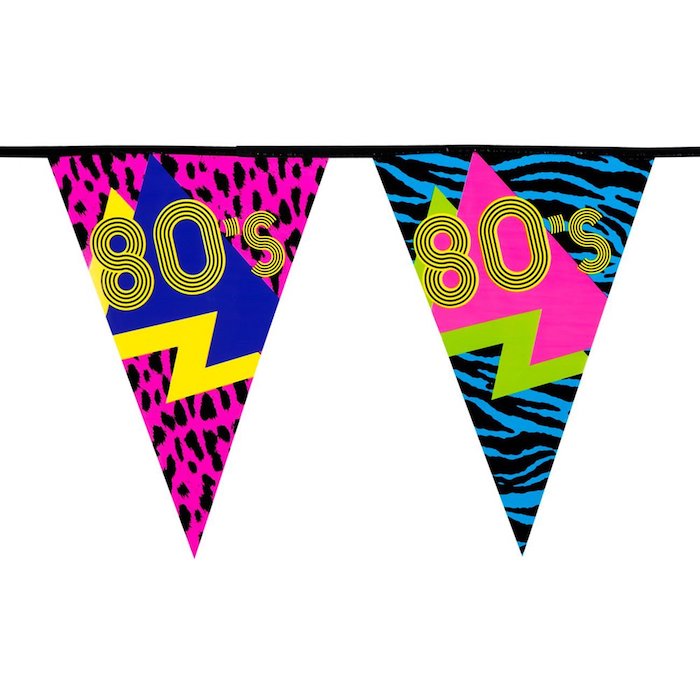 80 Flagguirlande - Festlig Dekoration til Dit Arrangement
