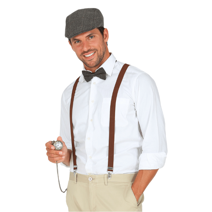1920 Gentlemans Kostume - Festlige Dele på Tilbud