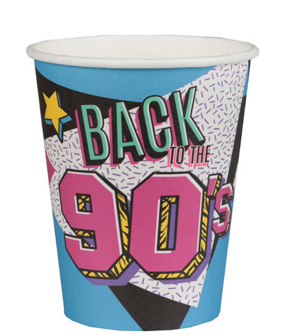 90'er Festpapkrus – 10 Farverige Kopper til Din Fest!