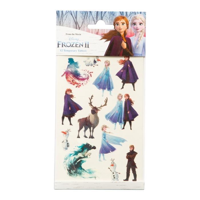 Falske Tatoveringer med Disney Frost - Festlige Børne Tatoveringer
