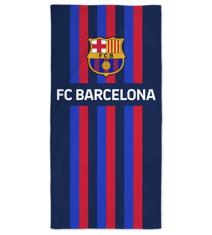 FC Barcelona Badehåndklæde – Støt dit hold ved vandet!