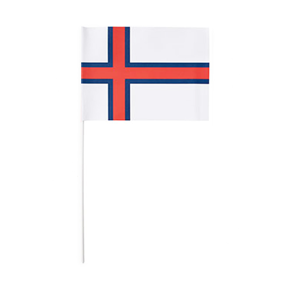 Færøske Flag på Pind – 8 Stk til Festlige Fejringer