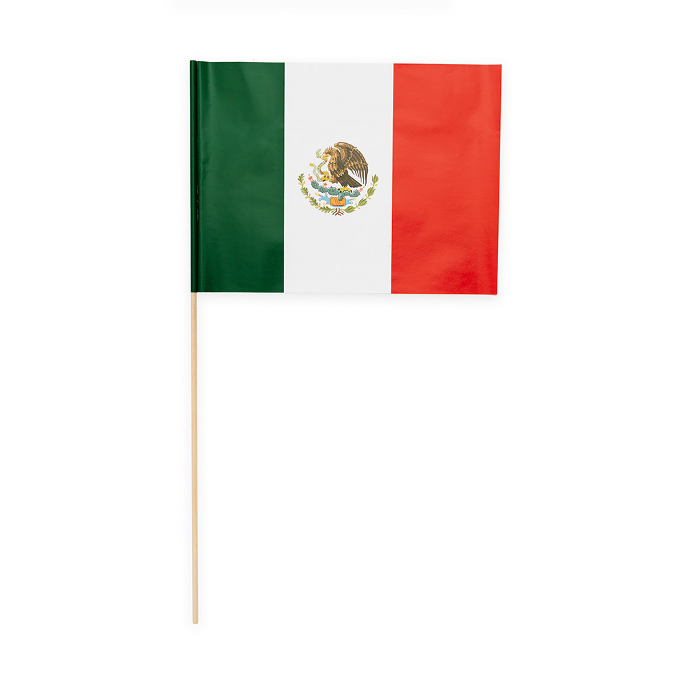 Mexicanske Flag På Pind – 10 Stk til Festlige Fejringer
