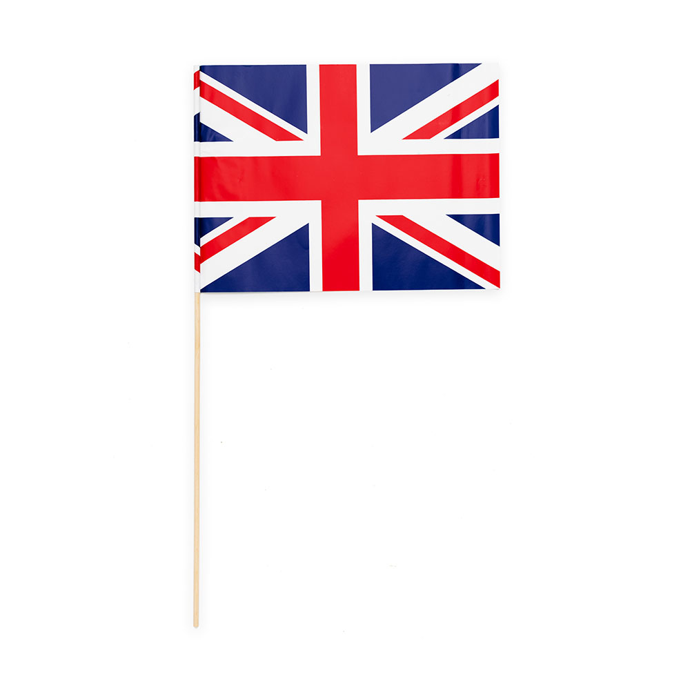 Festlige Union Jack Flag – 10 Stk. til Din Fejring