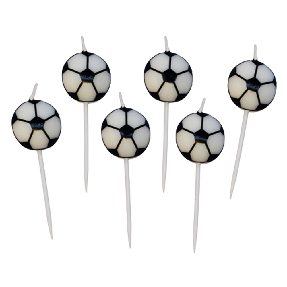 Fodbold Kagelys – 6 Stk til Festlige Fødselsdage!