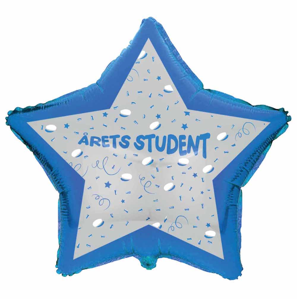 Blå Studenterhue Folieballon – Uundgåelig til Festligheder!
