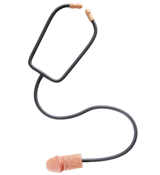 Frækt Penis Stetoskop til sjove fester og temafester!