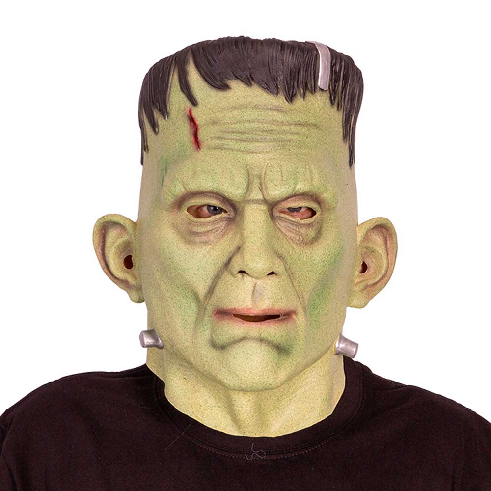 Frankenstein Latex Maske – Uundgåelig til Halloween Fest!