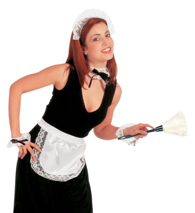 Fransk Stuepige Kostume - Fantastisk Tilbud til Festen!