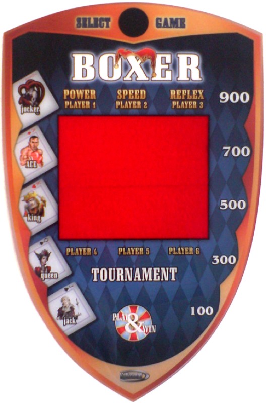 Nyt Frontpanel til Boksemaskine - Wheel of Boxing