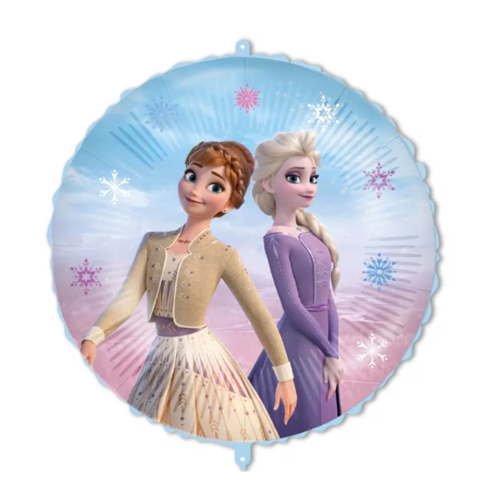 Frost Folieballon med Anna og Elsa – Festlig Dekoration