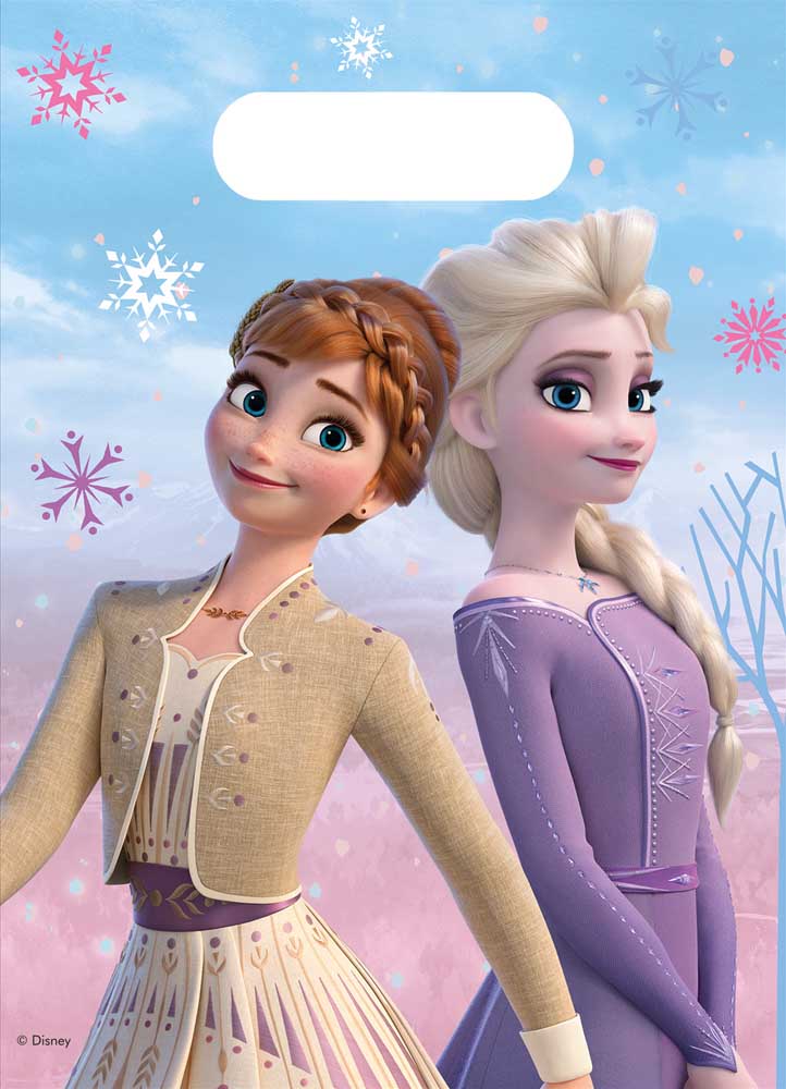 Frost Slikposer med Anna og Elsa – 6 stk. til festlige stunder