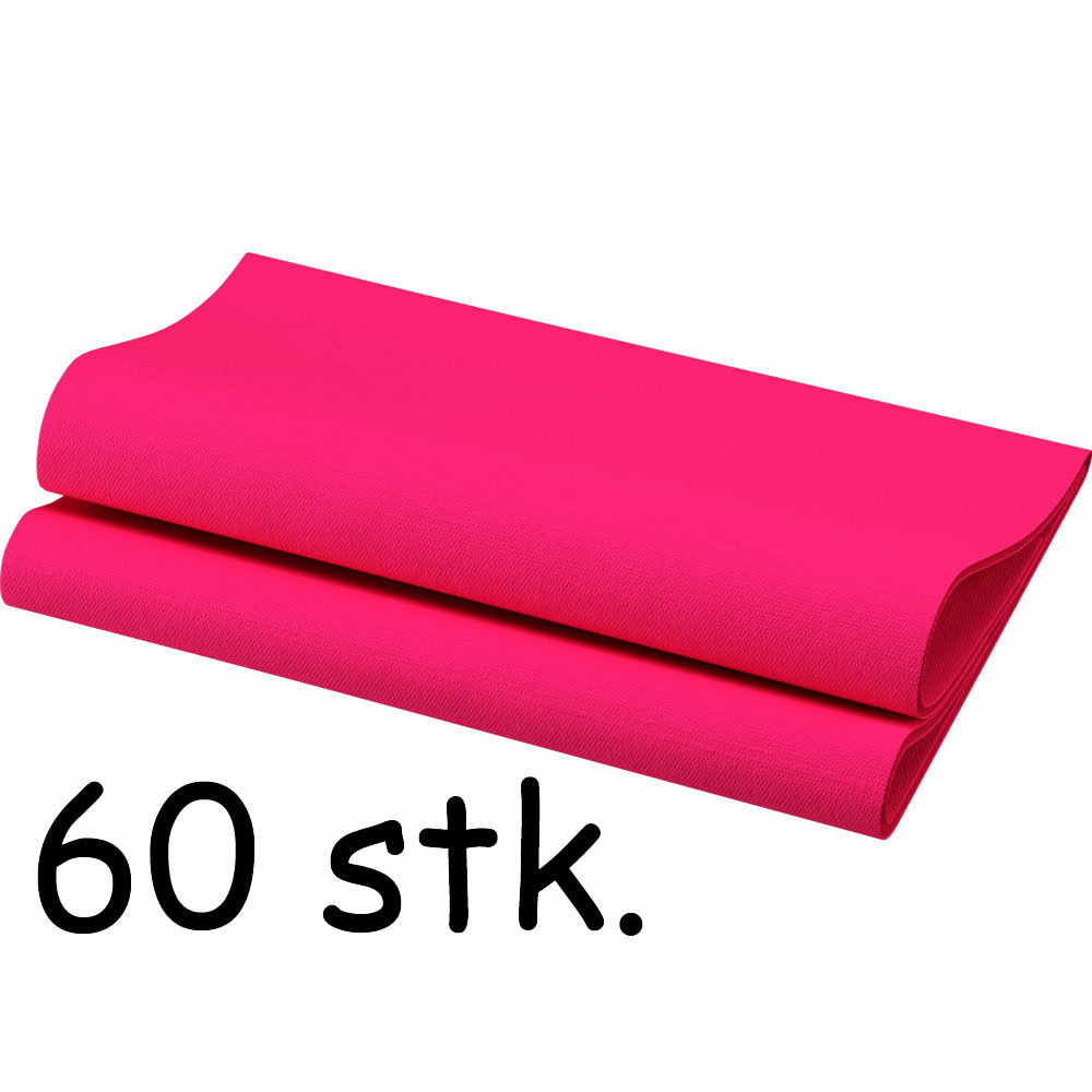 Fuchsia Middagsservietter – 60 stk. til Festlige Anledninger