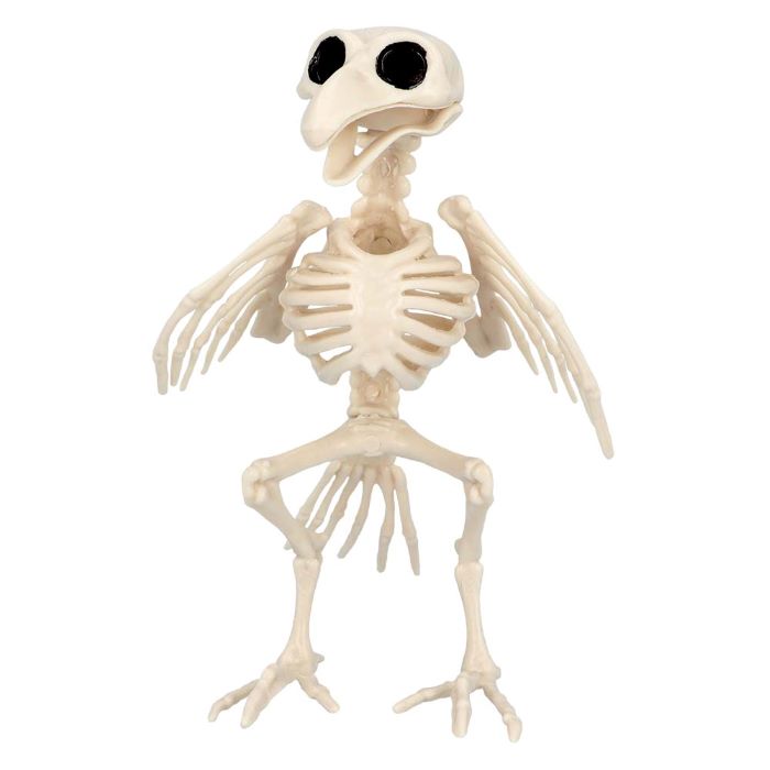 Fugle Skelet Dekoration - Unik Festindretning til Halloween