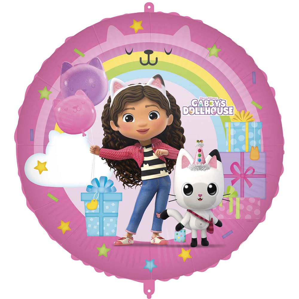 Gabby Dollhouse Folieballon Ø46 cm til Festlige Begivenheder