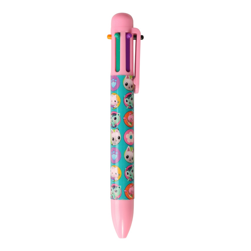 Gabby Dollhouse Multi Kuglepen - 10 Farver til Kreativitet!