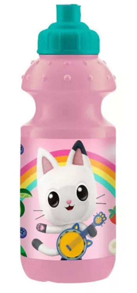 Gabby's Dollhouse Lyserød Drikkedunk 350 ml - Festtilbehør!