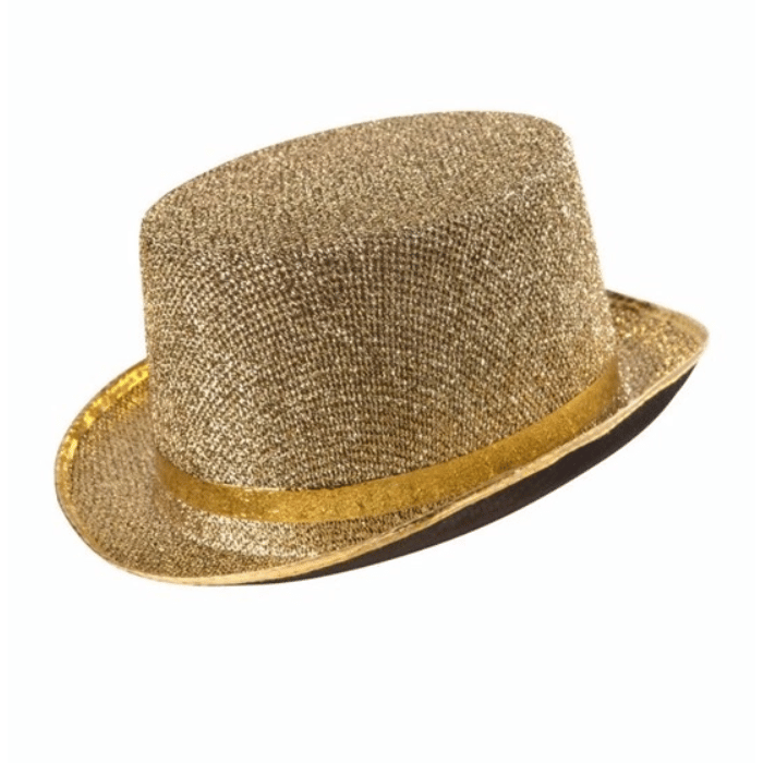 Glitrende Guld Festhat - Perfekt til Fest og Black Friday!