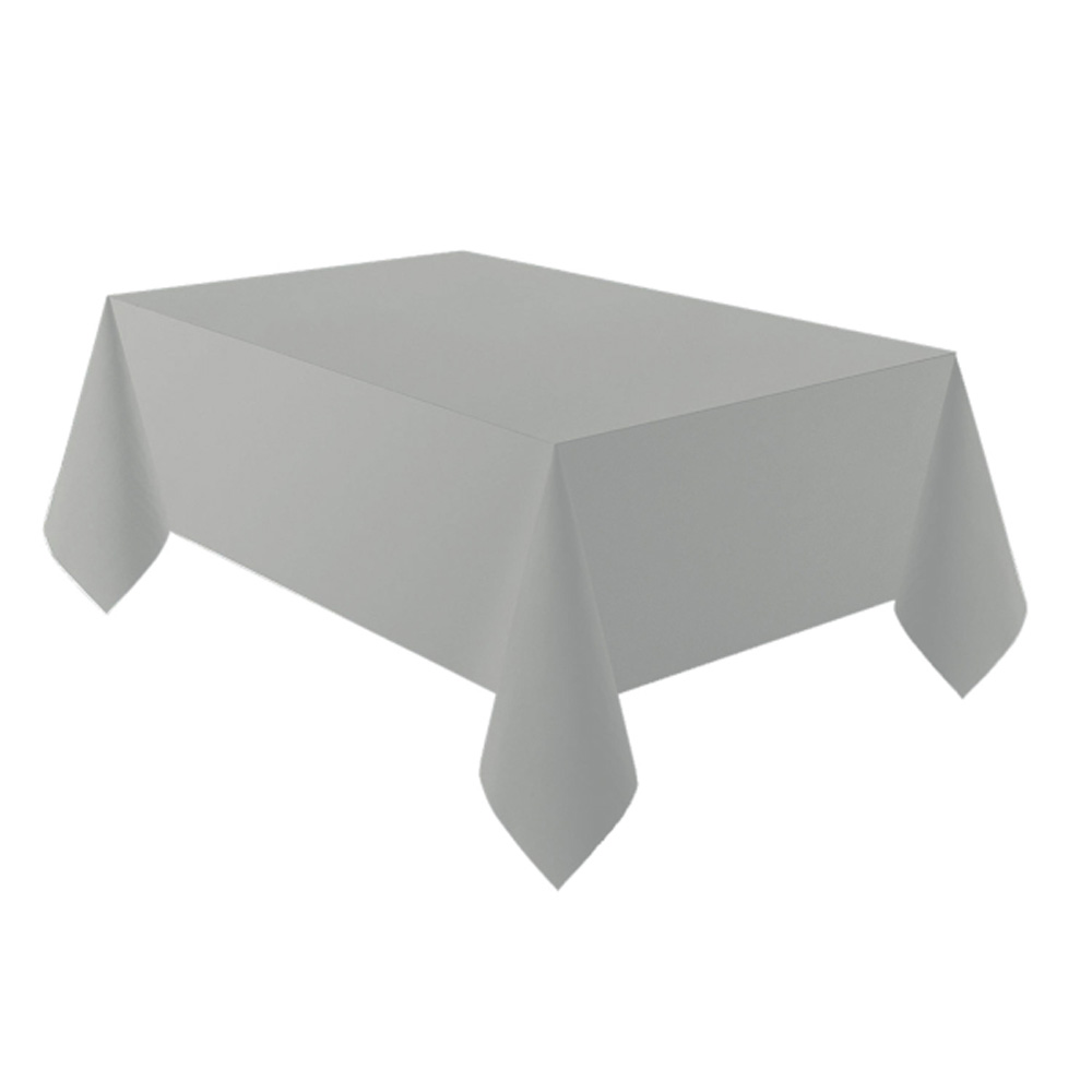 Elegant Grå Plastikdug til Fest - Beskyt Dine Borde!