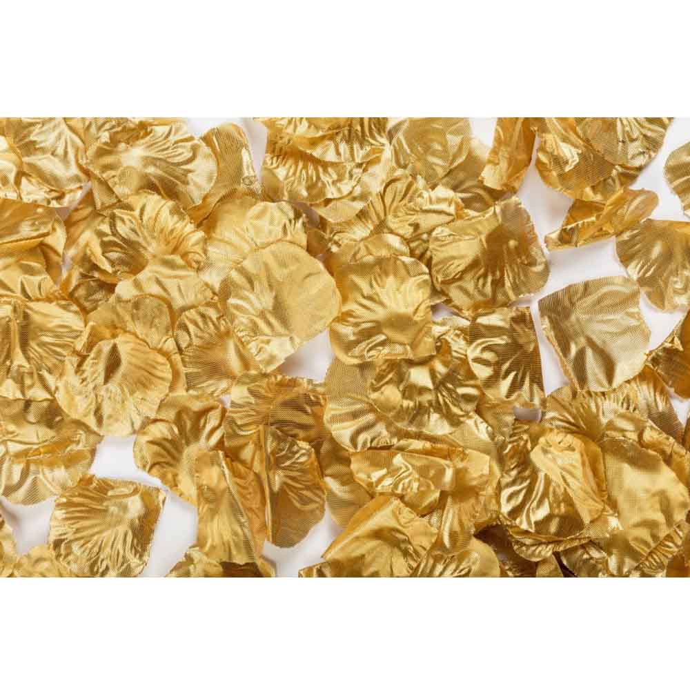 Guld Rosenblade 144 Stk – Elegant Festdekoration til Salg