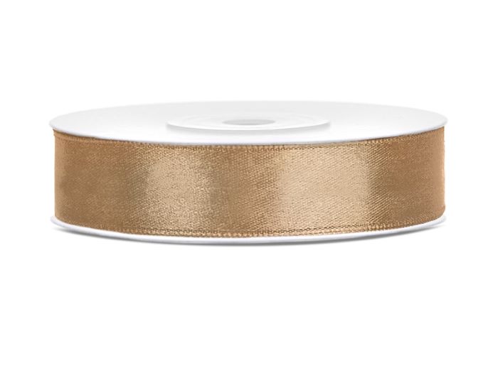 Guld Satinbånd 12     25
