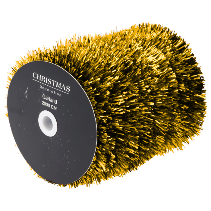 Guld Tinsel Guirlande 20 Meter til Festlig Dekoration!