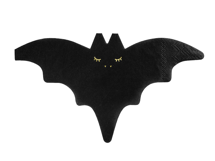 Halloween Flagermus Servietter - Perfekte til Festen