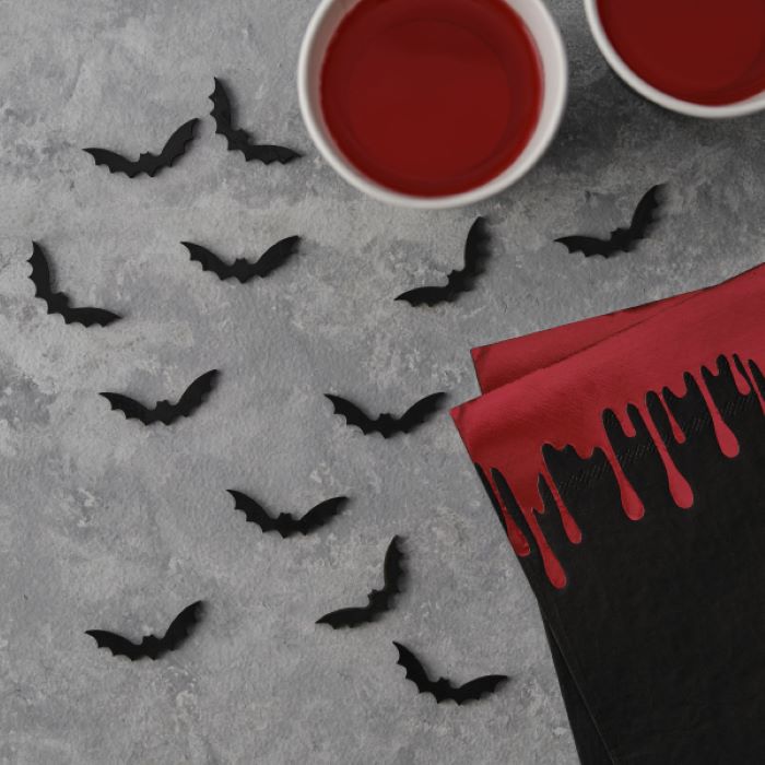Halloween Flagermus Træ Konfetti - Festligt Dekorativt