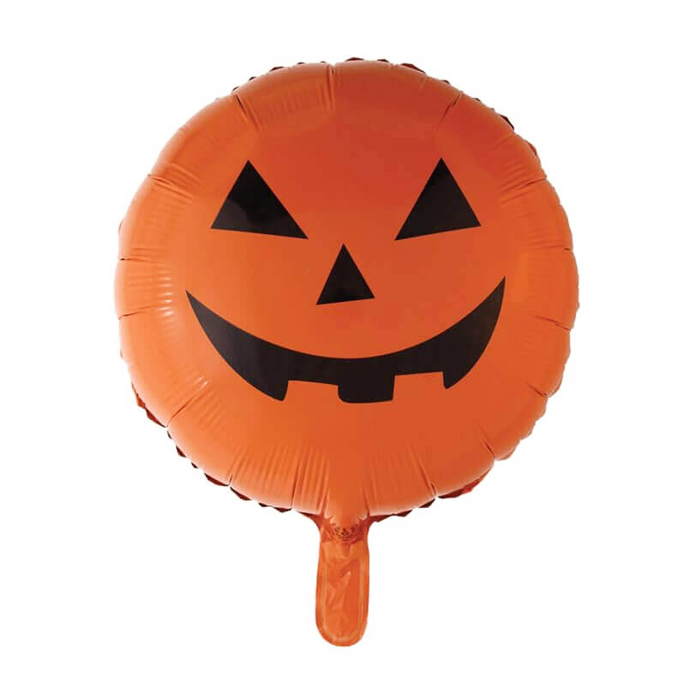 Uhyggelig Halloween Folieballon – Græskar Dekoration