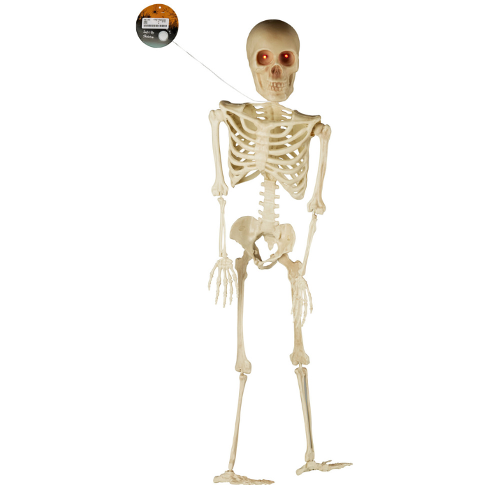 Halloween Skelet Med Lysende øjne 91