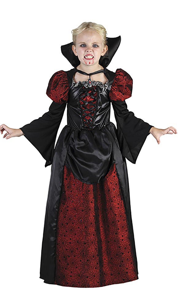 Skræmmende Vampyr Kostume til Børn til Halloween Fest!