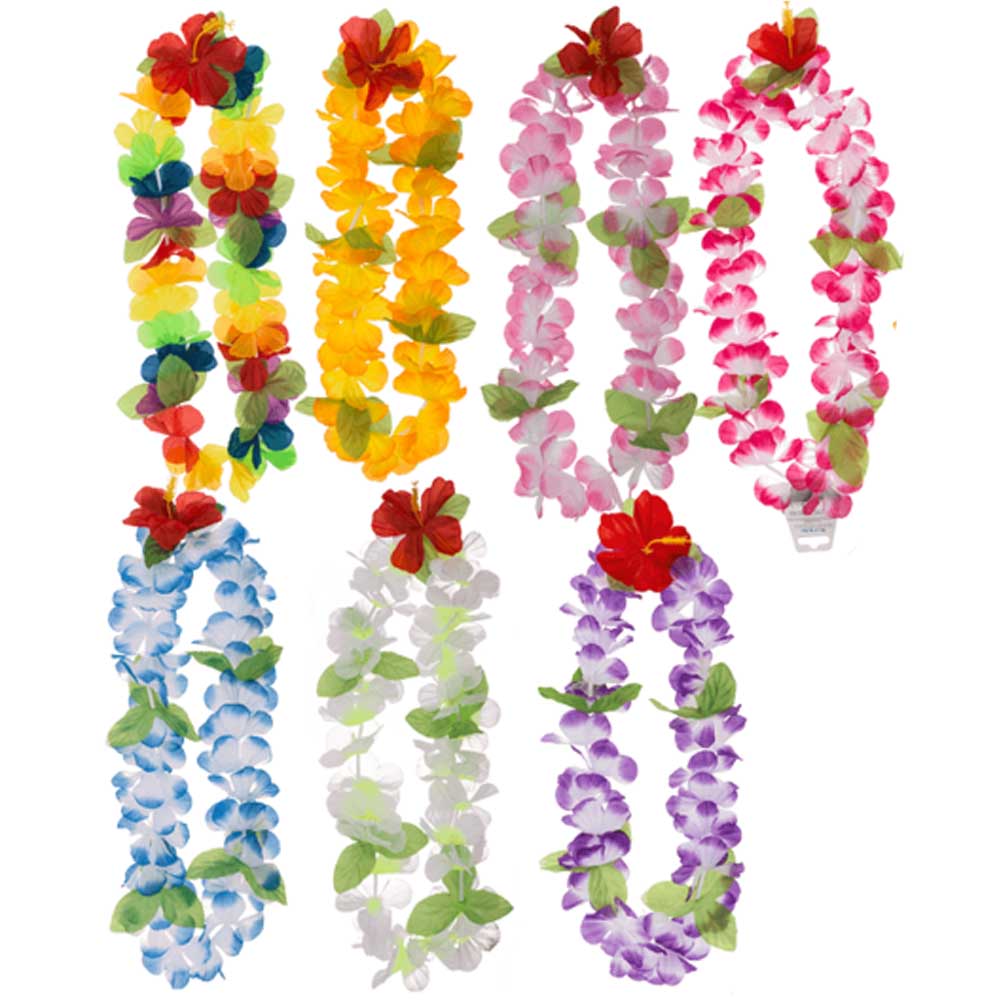 Farverige Hawaii Kranse – 48 Stk til Festlige Anledninger!