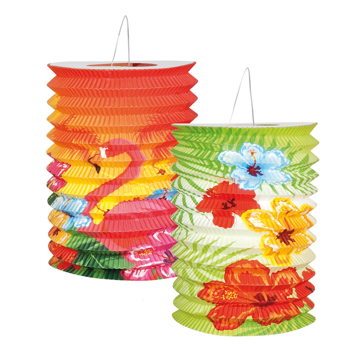 Hawaii Lanterne Cylinder - Perfekt til festlige anledninger