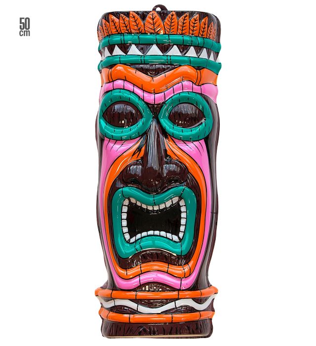 Eksotisk Hawaii Totem Dekoration 50 cm til Fest