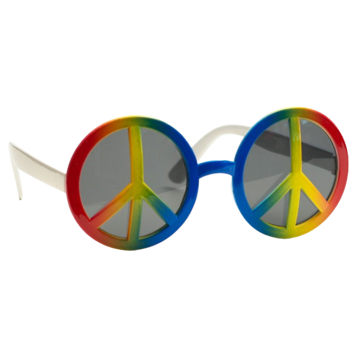 Hippie Peace Multifarvet Solbriller til Festivaler