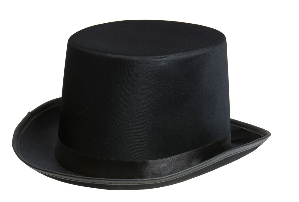 Elegant Sort Top Hat – Uundgåeligt Festtilbehør!