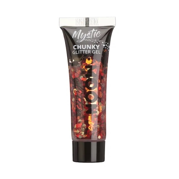 Holografisk Chuky Glitter Gel Bronze 12   Moon Creations