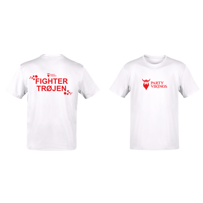 Hvid Fighter Trøje Unisex