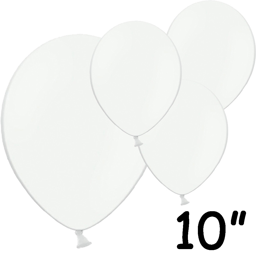 Hvide Latexballoner 10" – 100 stk til Festlige Begivenheder!