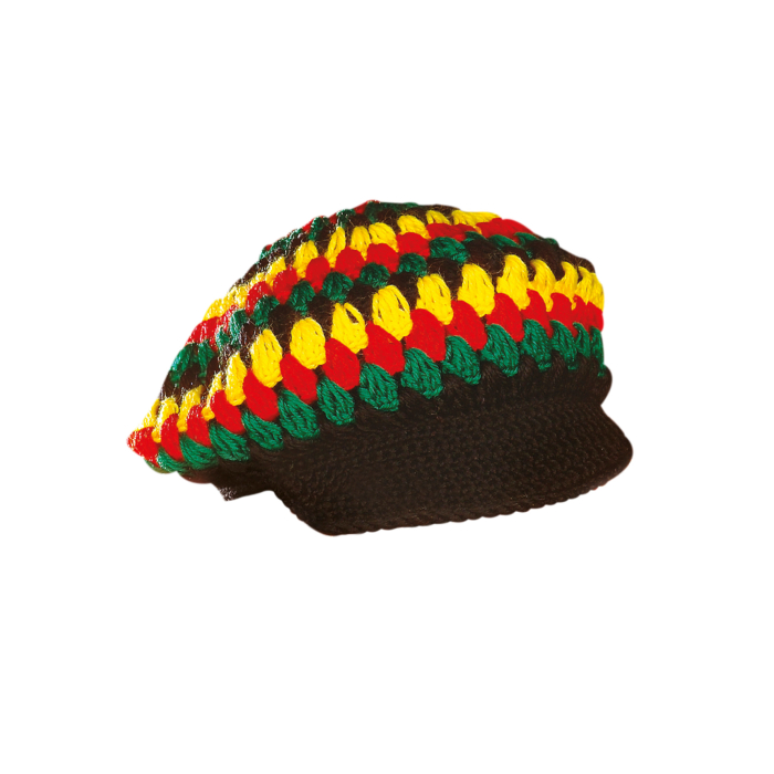 Jamaica Reggae Hat - Få ægte caribisk stil!
