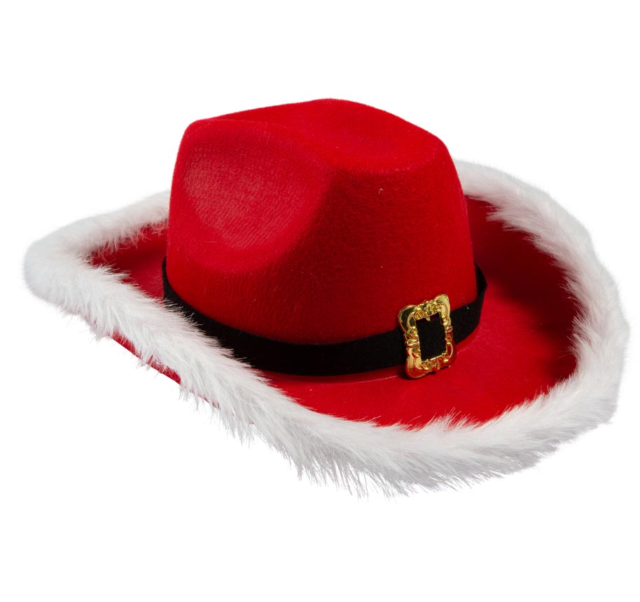 Festlig Jule Cowboyhat – Uundgåeligt Tilbehør til Fester!