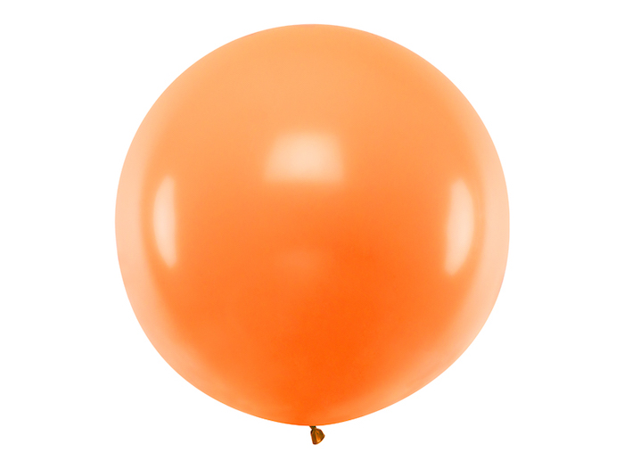 Kæmpe Orange Ballon   Meter