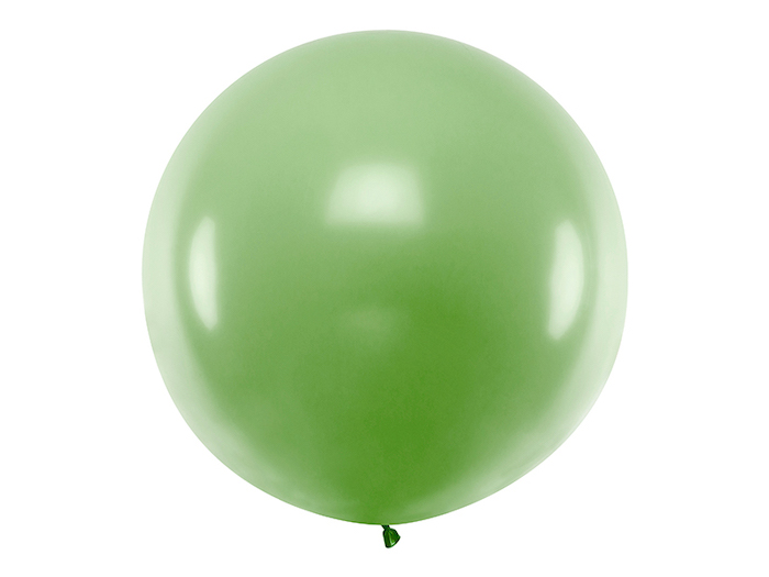 Kæmpe Pastel Grøn Ballon - Perfekt til Festlige Anledninger!