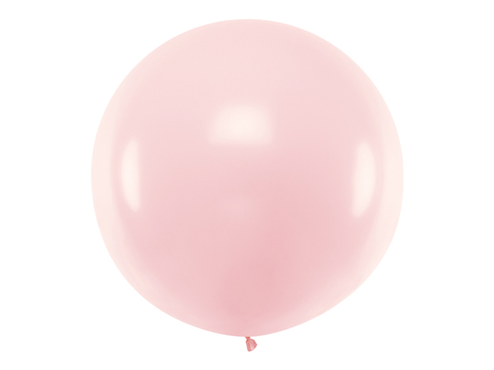 Kæmpe Pastel Lyserød Ballon til Fest