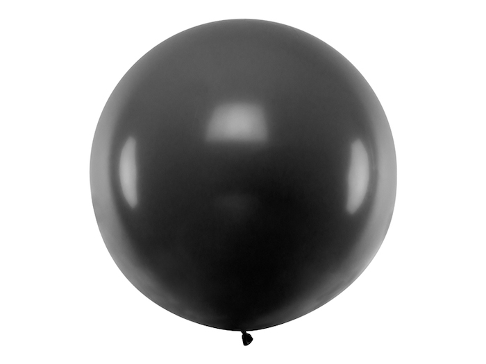 Kæmpe Sort Ballon - Perfekt til Fest og Udsalg!