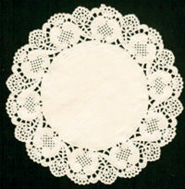 Kagepapir Hvid ø16cm   Stk